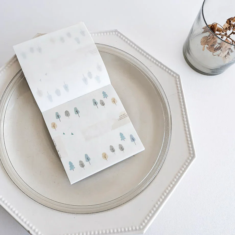 Yohaku / Square Memo Pad - Hiking (4 designs) - Image 3