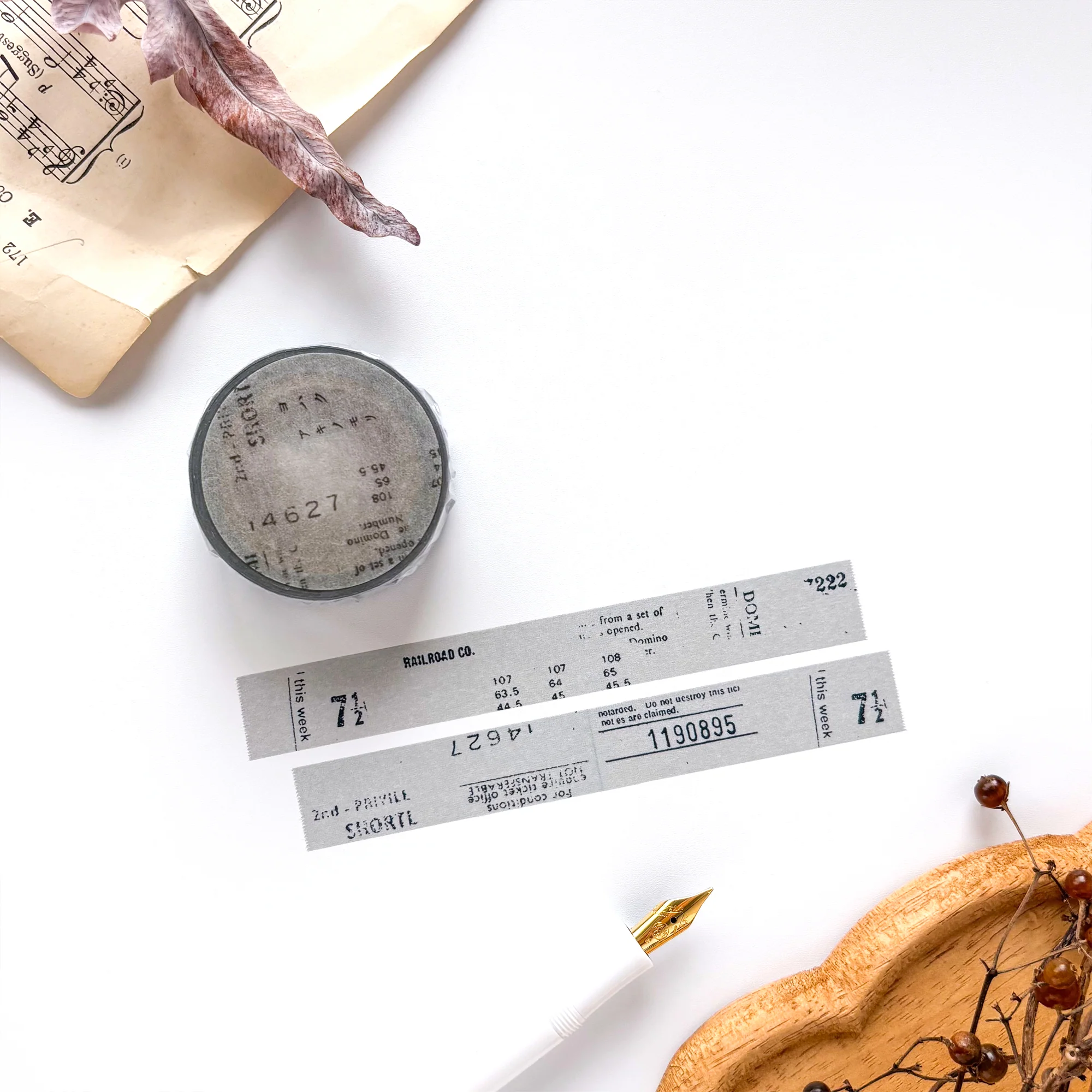 Yohaku / Washi Tape - Autumn Forest - Image 5