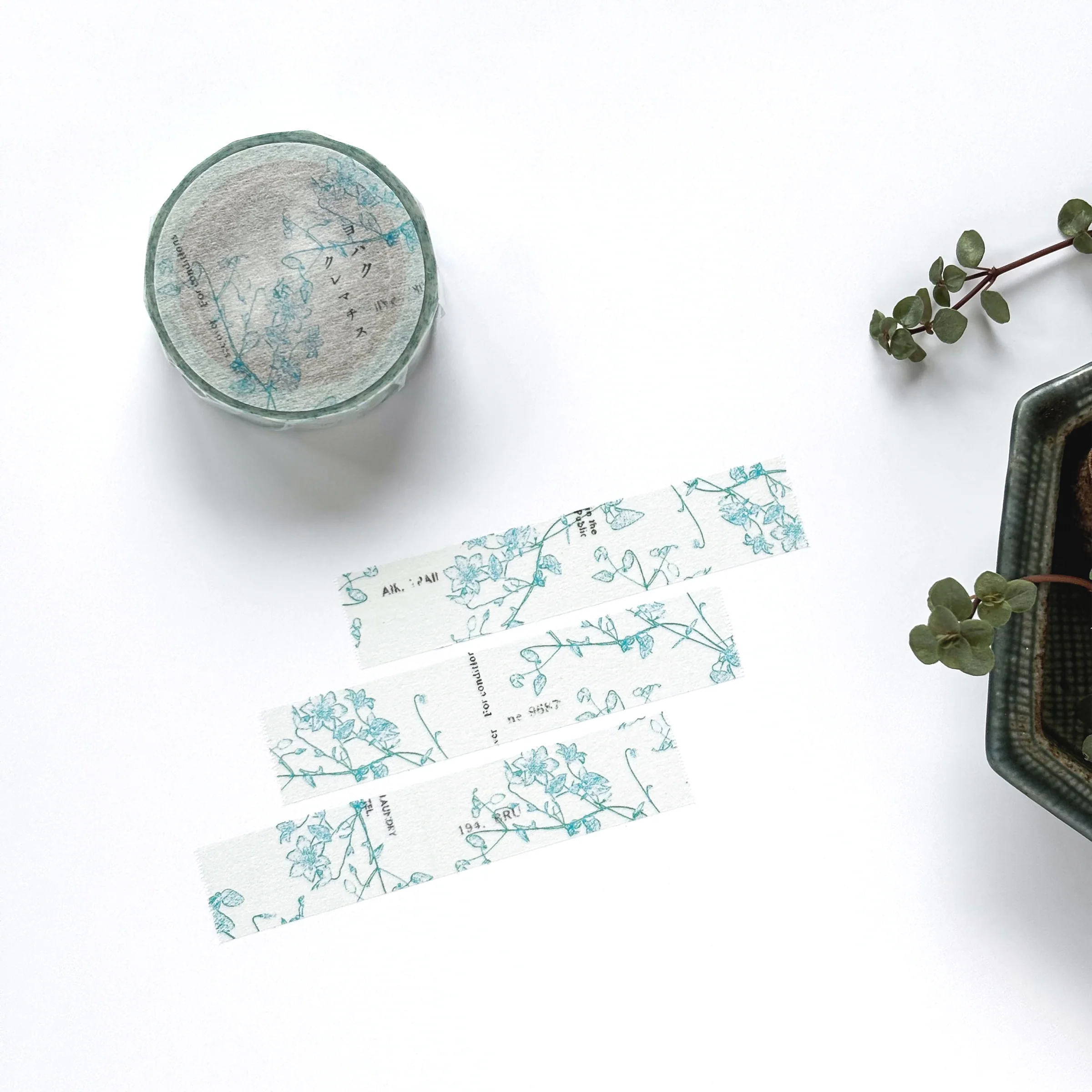 Yohaku / Washi Tape - Clematis - Image 3