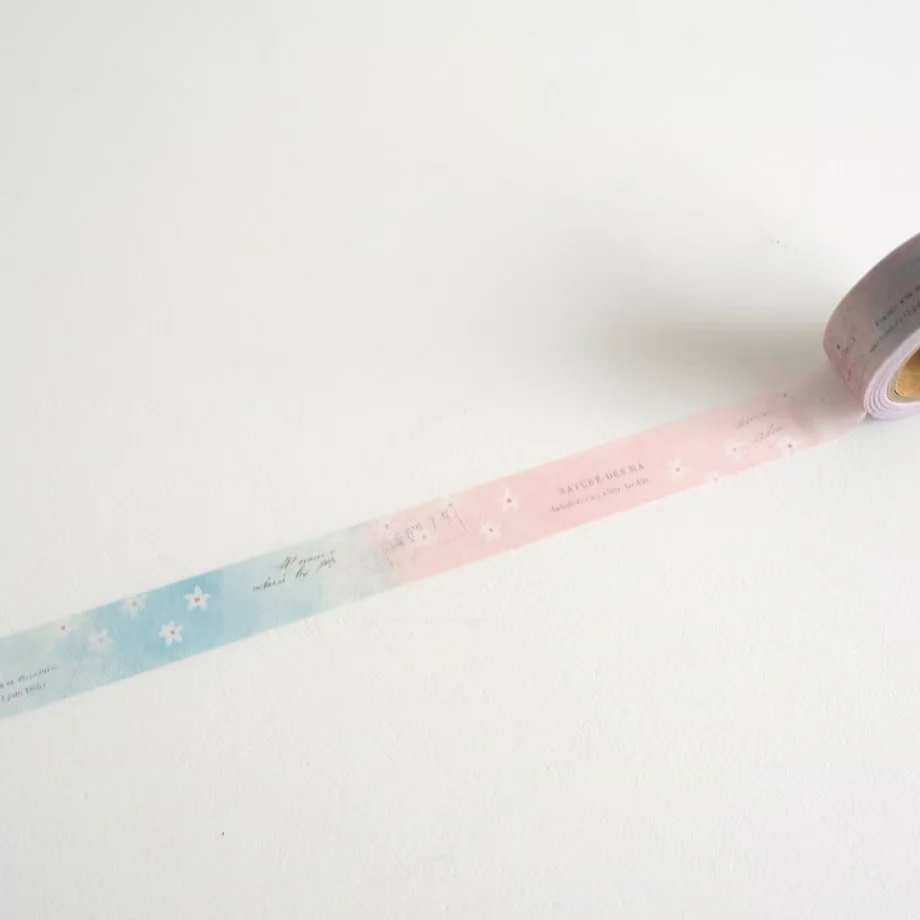 Yohaku / Washi Tape - Flower Cloud - Image 2