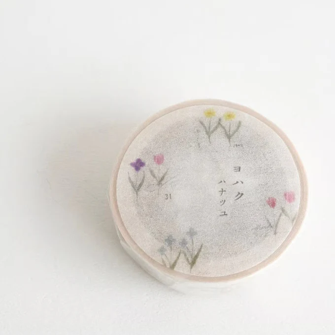 Yohaku / Washi Tape - Flower Rain
