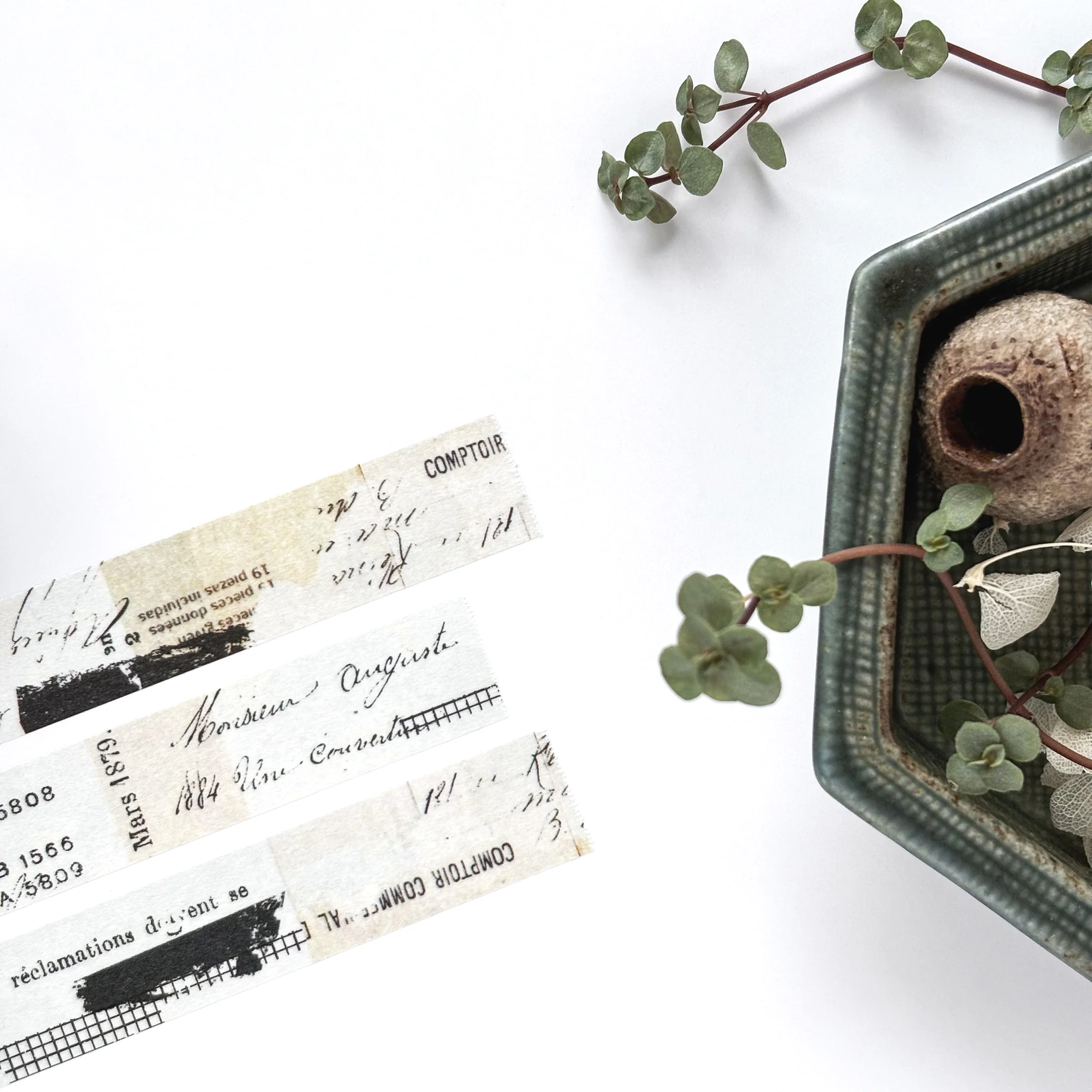 Yohaku / Washi Tape - Moon and Star - Image 3