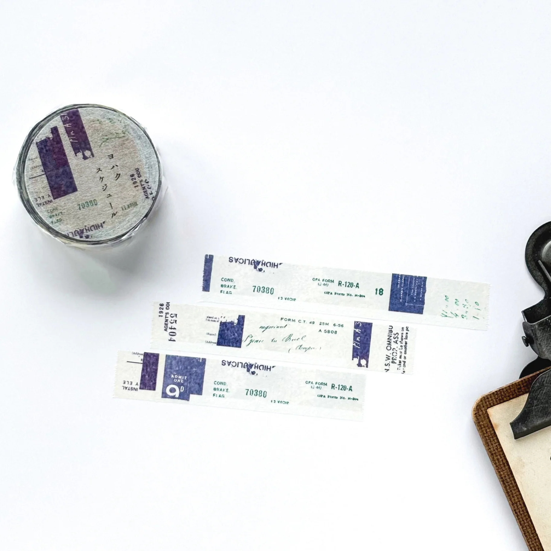 Yohaku / Washi Tape - Schedule