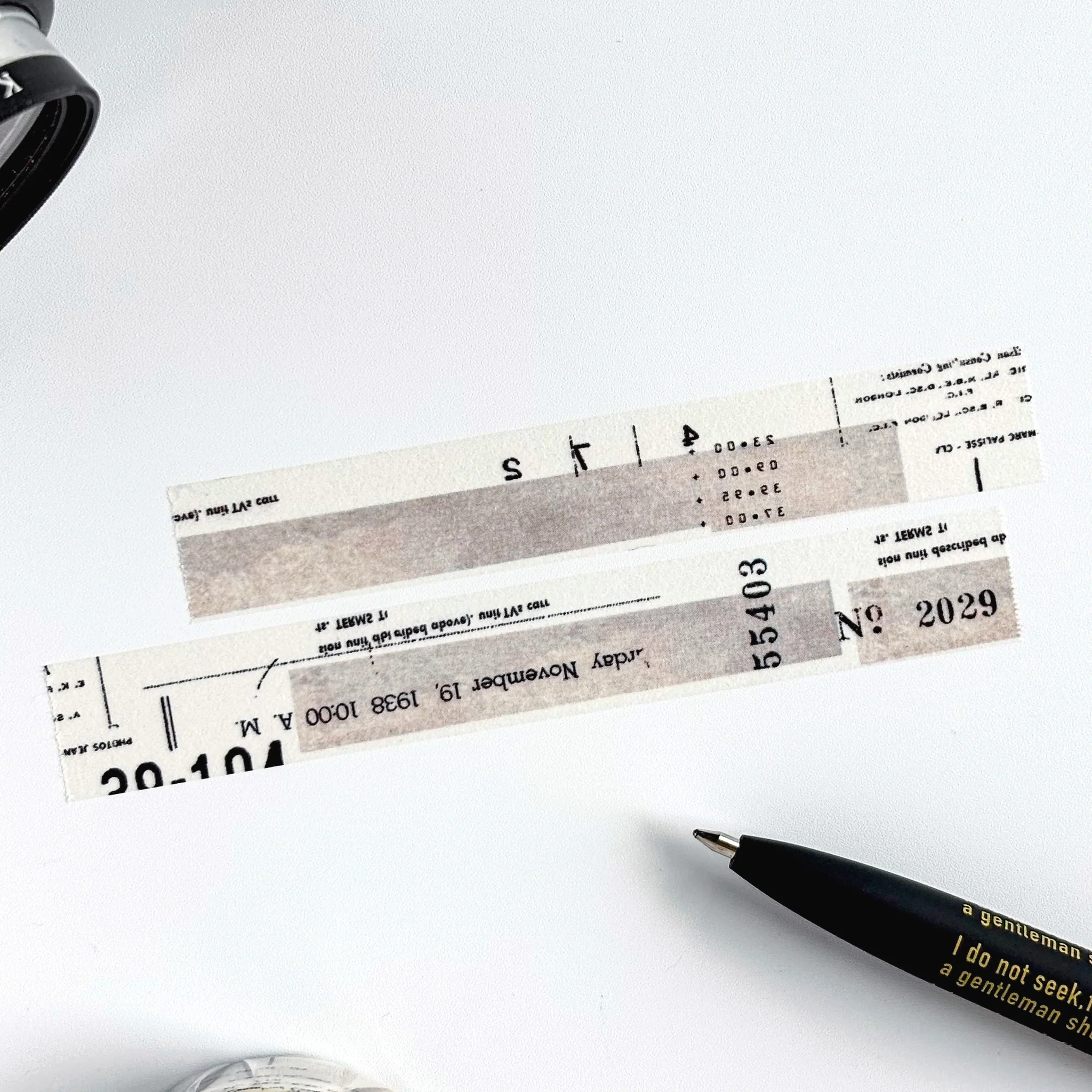 Yohaku / Washi Tape - Gray - Image 2